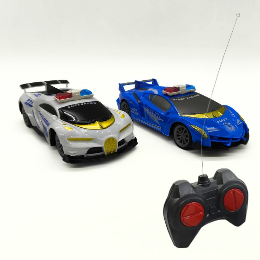 Carro Controle remoto Policia Brinquedo carrinho slayer 7 funções - WB11705