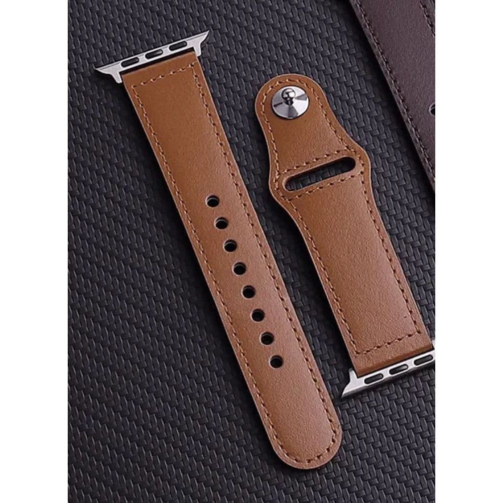 Pulseira couro Para Relógios Apple Série 8 ultra Smartwatch Relógio Inteligente 42/44/45/49mm