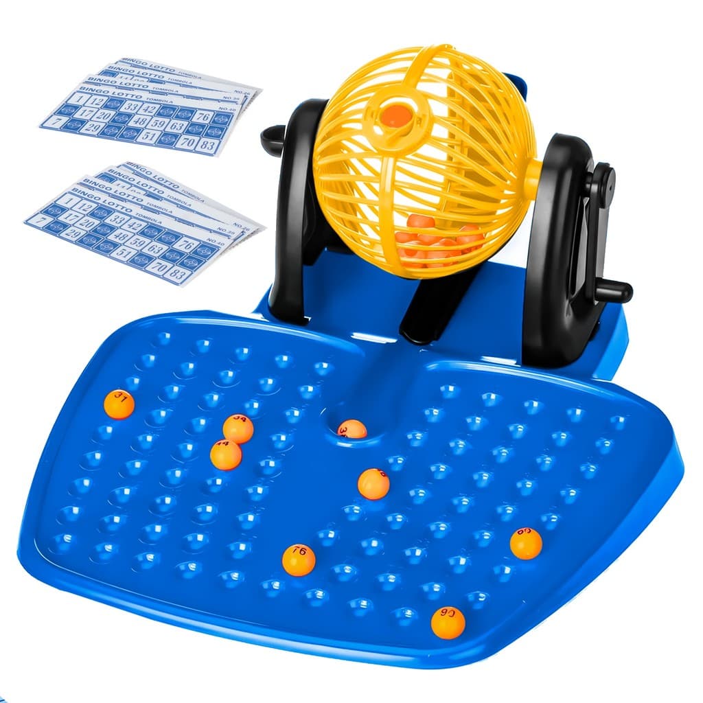 Jogo De Bingo Premium DK Toys Tabuleiro Completo Brinquedo Divertido Para Família