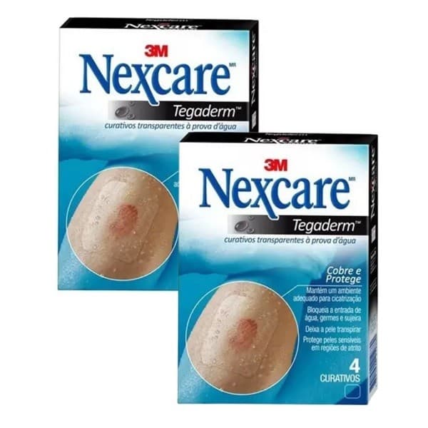 Kit 2 Curativo Nexcare Tegaderm com 4 Unidades 3M