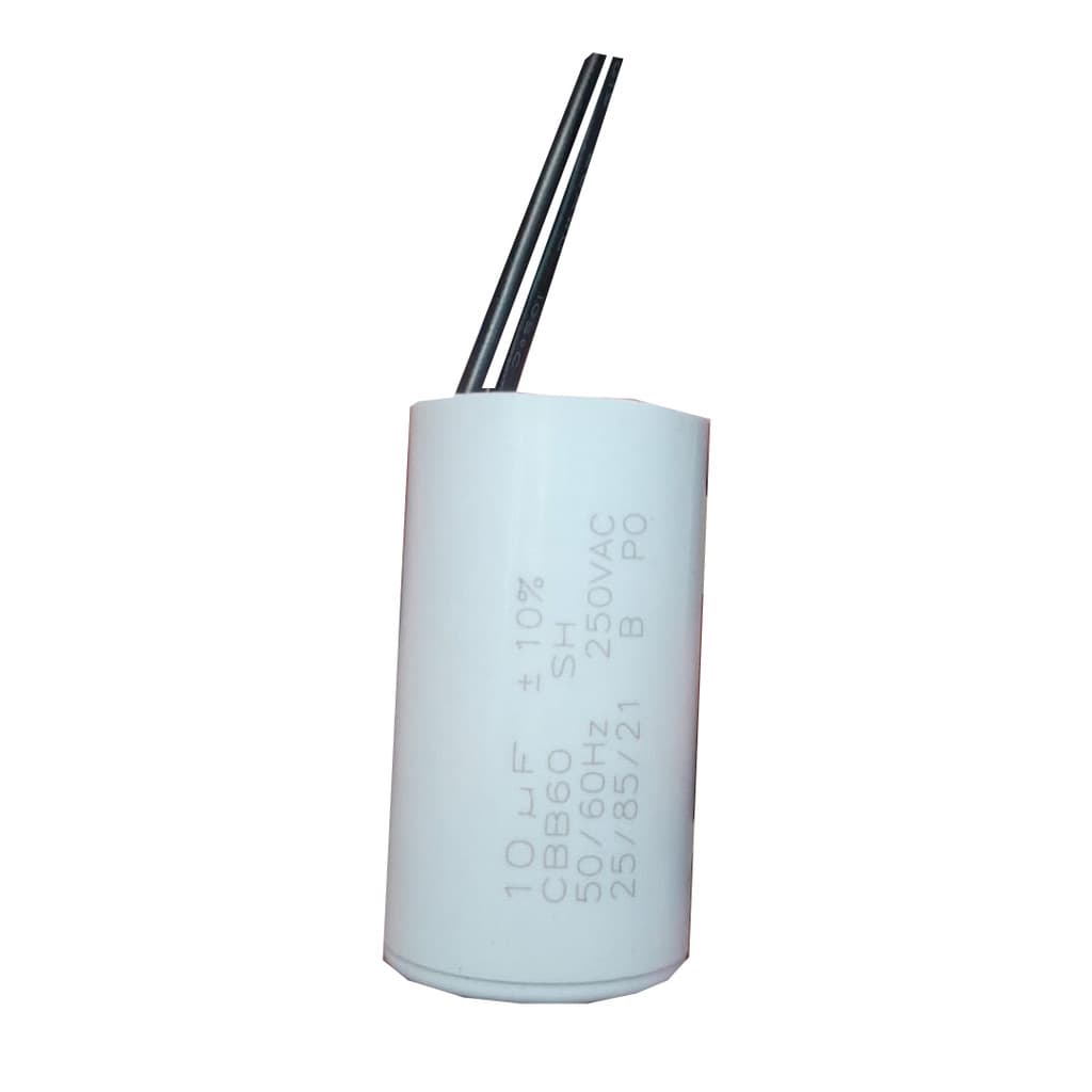 KIT ATACADO 50 CAPACITOR 10UFX 250V2 FIOS METALIZADO TRI