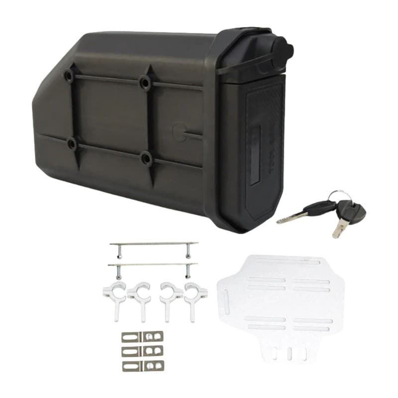 Estone Moto Acessórios Decorativos Para CRF1000L Motocicleta Caixa De Ferramentas Lateral Rack Bagagem