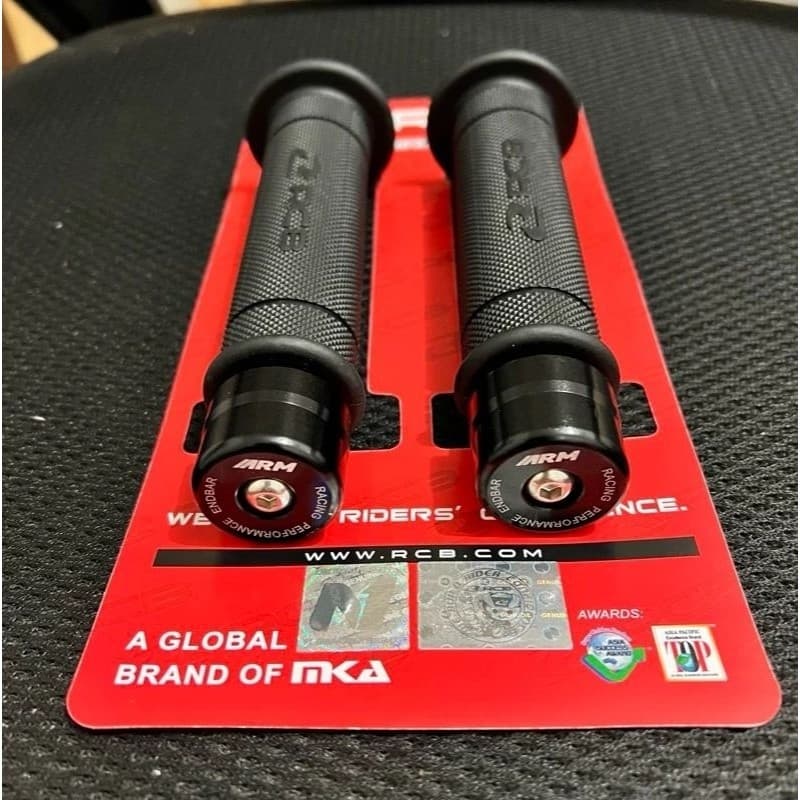 100 % Original RCB HG55 Handgrip Plus CNC Punho Redondo Universal Para Todas As Motocicletas