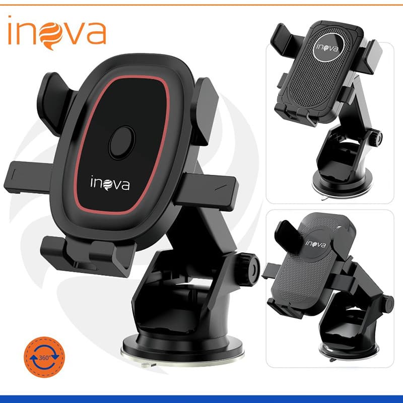 Inova suporte para celular carro 360 ° Giratório Universal Multifuncional Ventilacao Ar