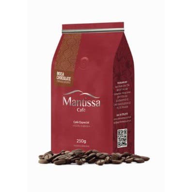 Café Mantissa Moca Chocolate Torrado em Grãos 250g