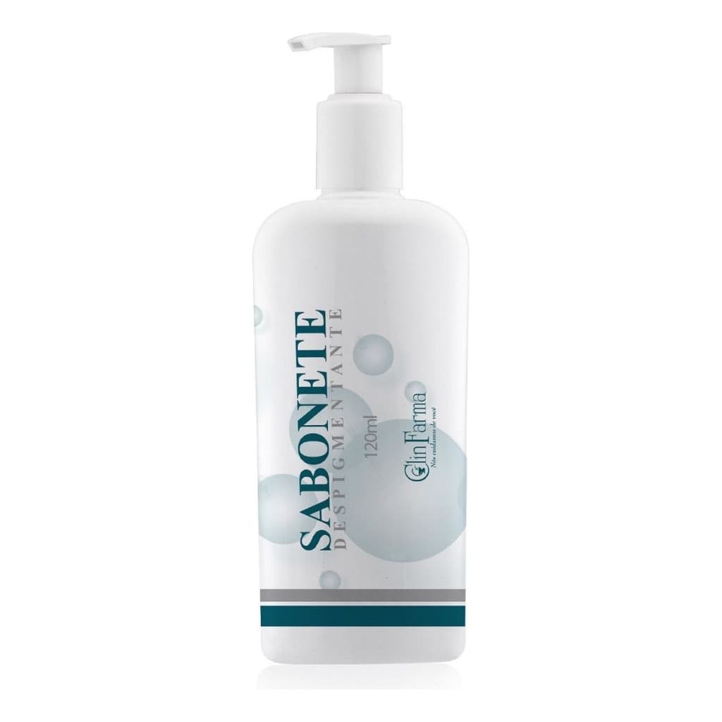 Sabonete Despigmentante Clareador Manchas Anti Idade Facial 120ml - ClinFarma