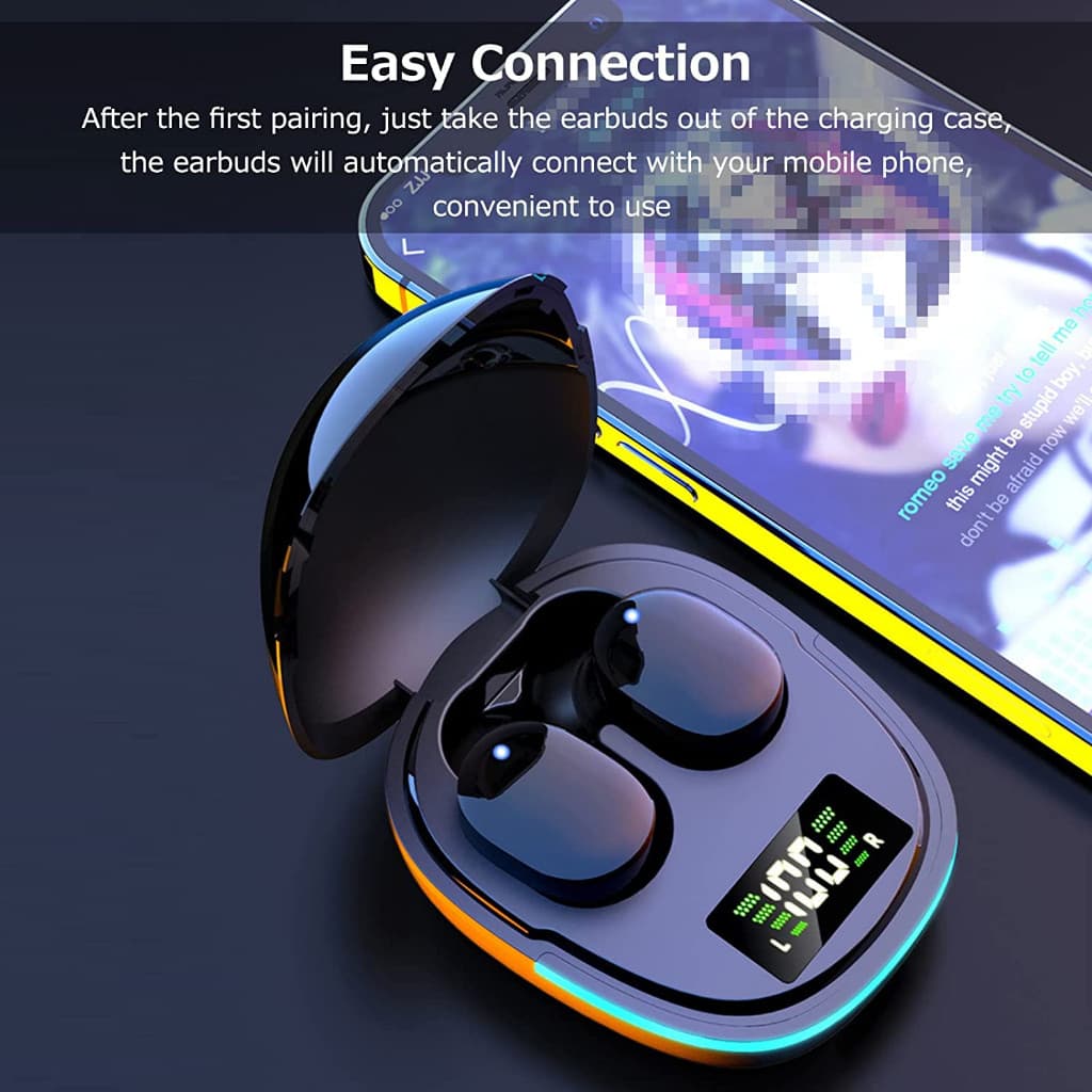 G9s/E6s fone de ouvido sem fio Bluetooth jogo Bluetooth com microfone estéreo HiFi de ruído à prova d'água-TX