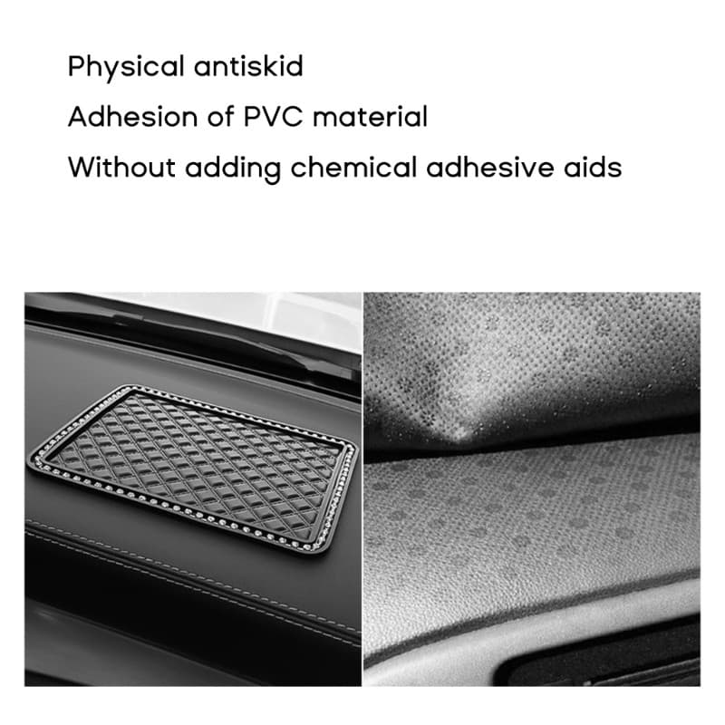 Bmico Painel Do Carro Aperto Pegajoso Almofada Suporte Telefone Esteira Anti-skid Cristal-Stras I