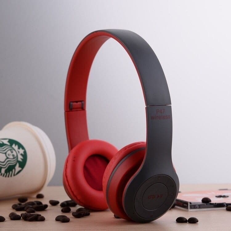 Fone P47 Headphone Sem Fio Estéreo Redução de Ruídos Bluetooth 5.0 Universal Yihan