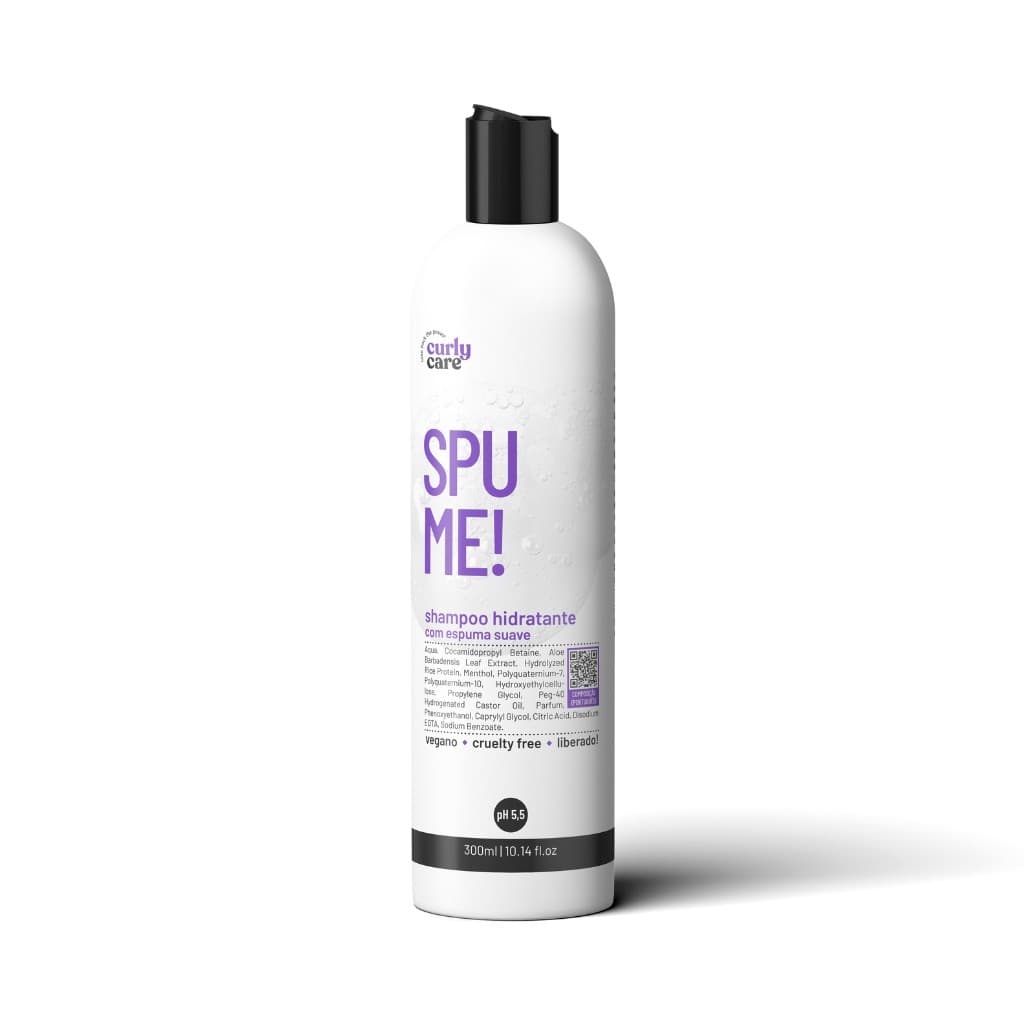 Spume Shampoo Hidratante 300ml - Curly care