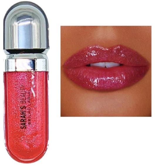 Brilho Labial Brilho Labial Óleo Labial Hidratante Hidratante Brilho Labial de Vidro Transparente