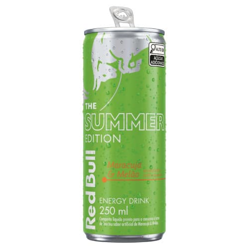 Energético Red Bull Maracujá e Melão - 250ML