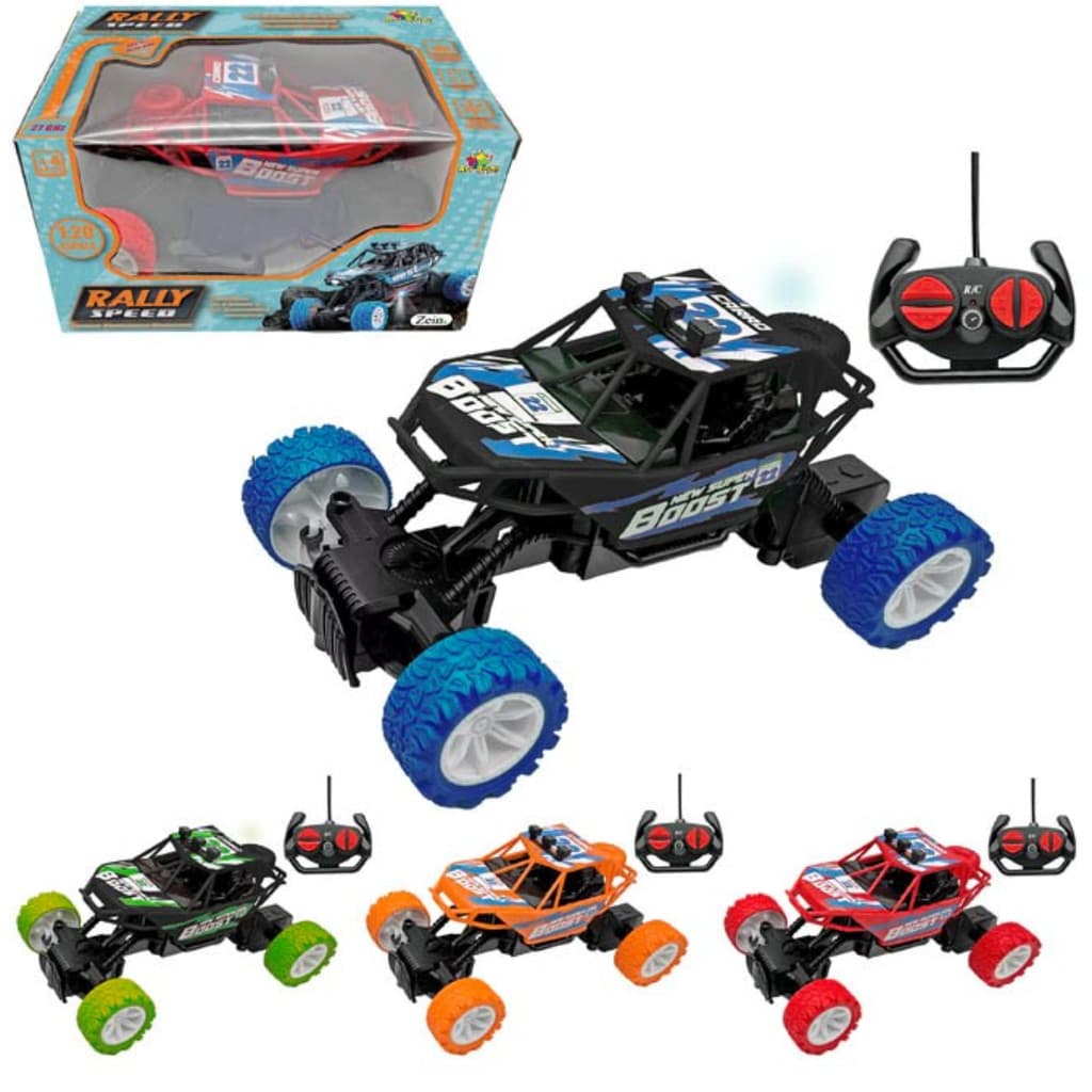 Carrinho Controle Remoto Pickup Jipe Off Road RC Buggy Monster Truck Jeep Baja
