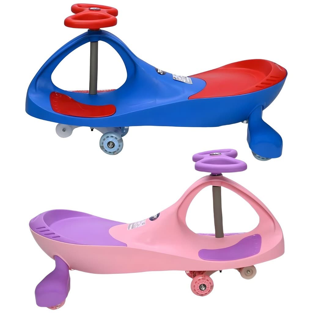 Carrinho Zippy Car Infantil Suporta 100kg Triciclo Com Led