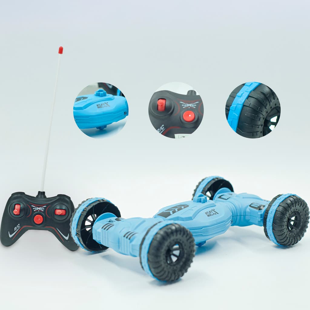 Carro Controle Remoto 360 Extreme Climber Recarregável 1:18 | Carrinho Off-Road Manobras Giro 360