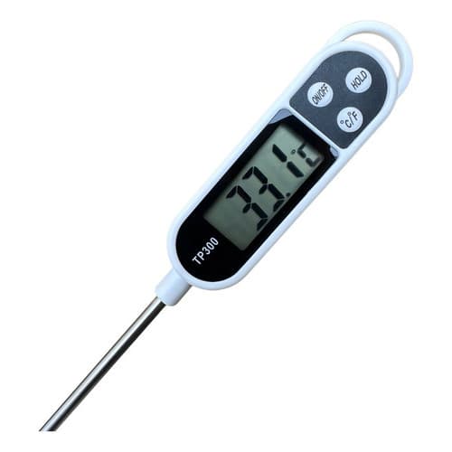 Termômetro Culinário Digital Espeto Alimentos Cozinha Cor Branco
