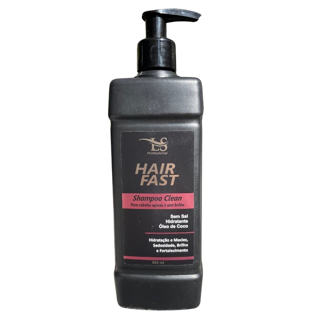 Shampoo Clean Hidratante 500g LS Professional Hair Fast