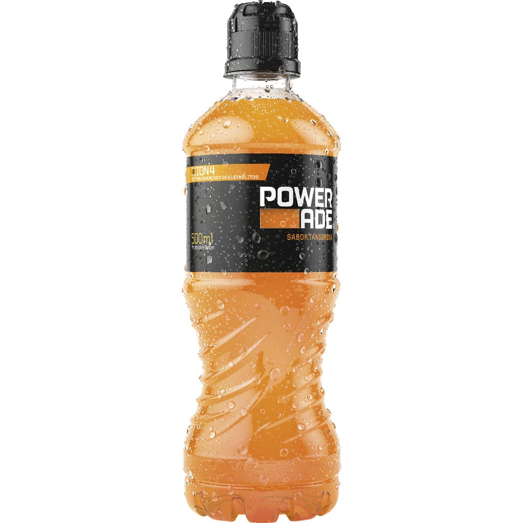 Kit C/ 3 Isotonico Powerade Tangerina 500ml