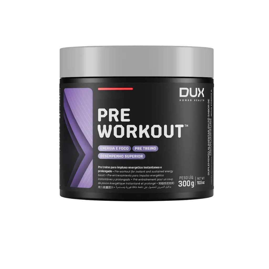 Pré Treino - Pre Workout Original 300g Dux Human Health