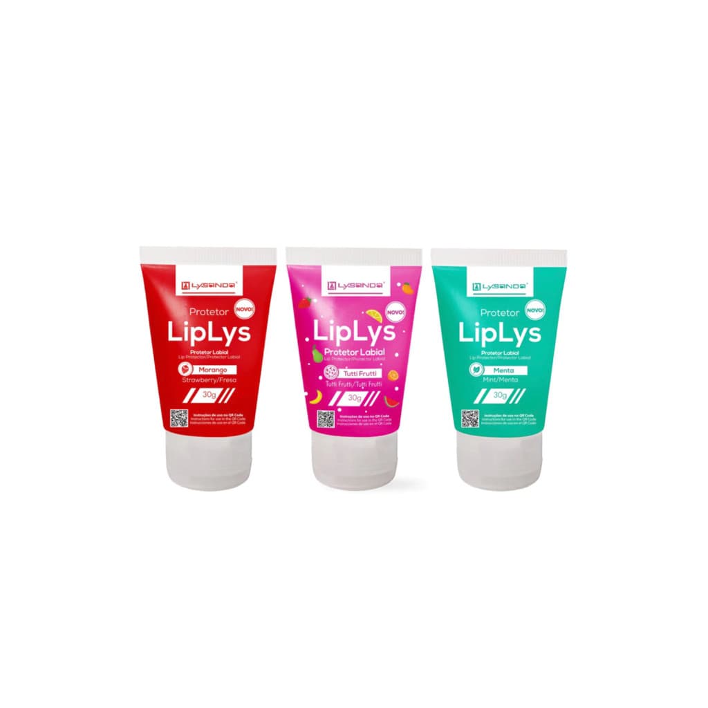 LipLys Protetor Labial Hidratante p/ Lábios Ressecados - Lysanda