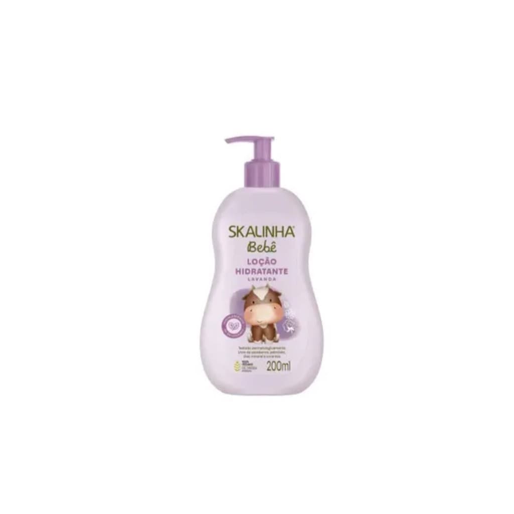 Loção Hidratante Bebê Skalinha Lavanda 200ml