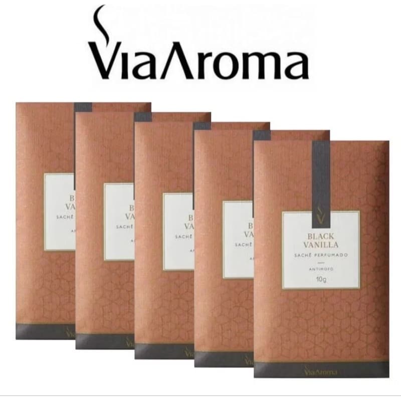 Kit Sachê Perfumado Via Aroma Para Automóvel  Roupeiros Gavetas Closet Bolsa