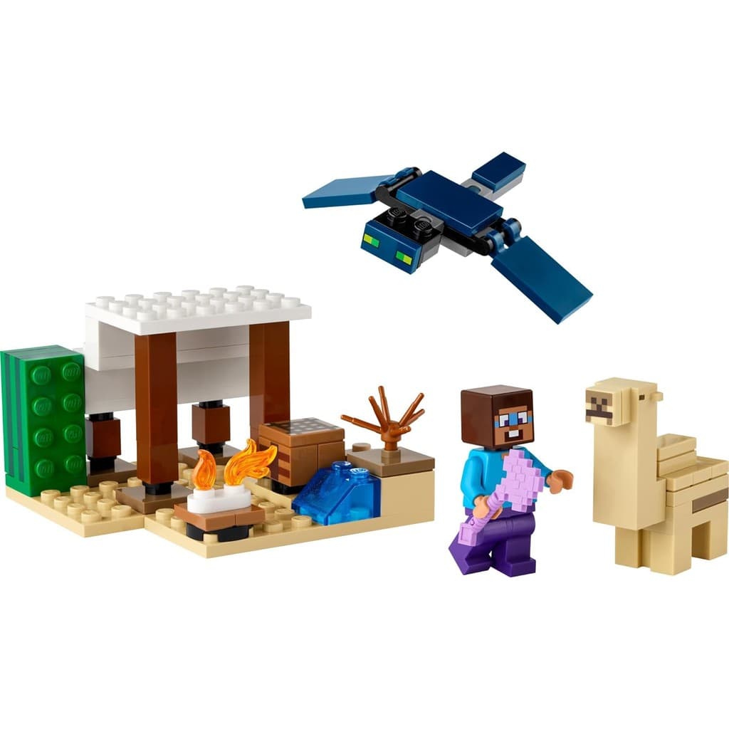 Bloco De Montar Minecraft Expedição Do Steve Ao Deserto 21521 - Lego