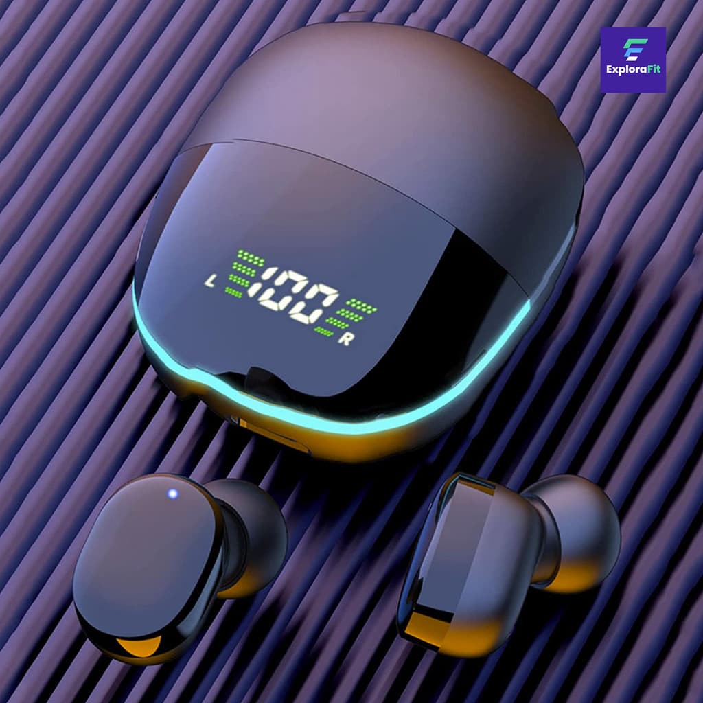 Fone De Ouvido Gaming G9S, Sem Fio Bluetooth, Som HiFi Estéreo, Ruído Cancelamento, À Prova D'água, Microfone - TX