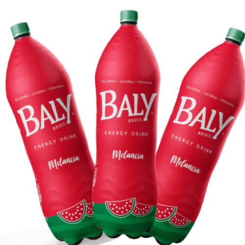 kit com 3 unidades energético Baly 2L- Melancia