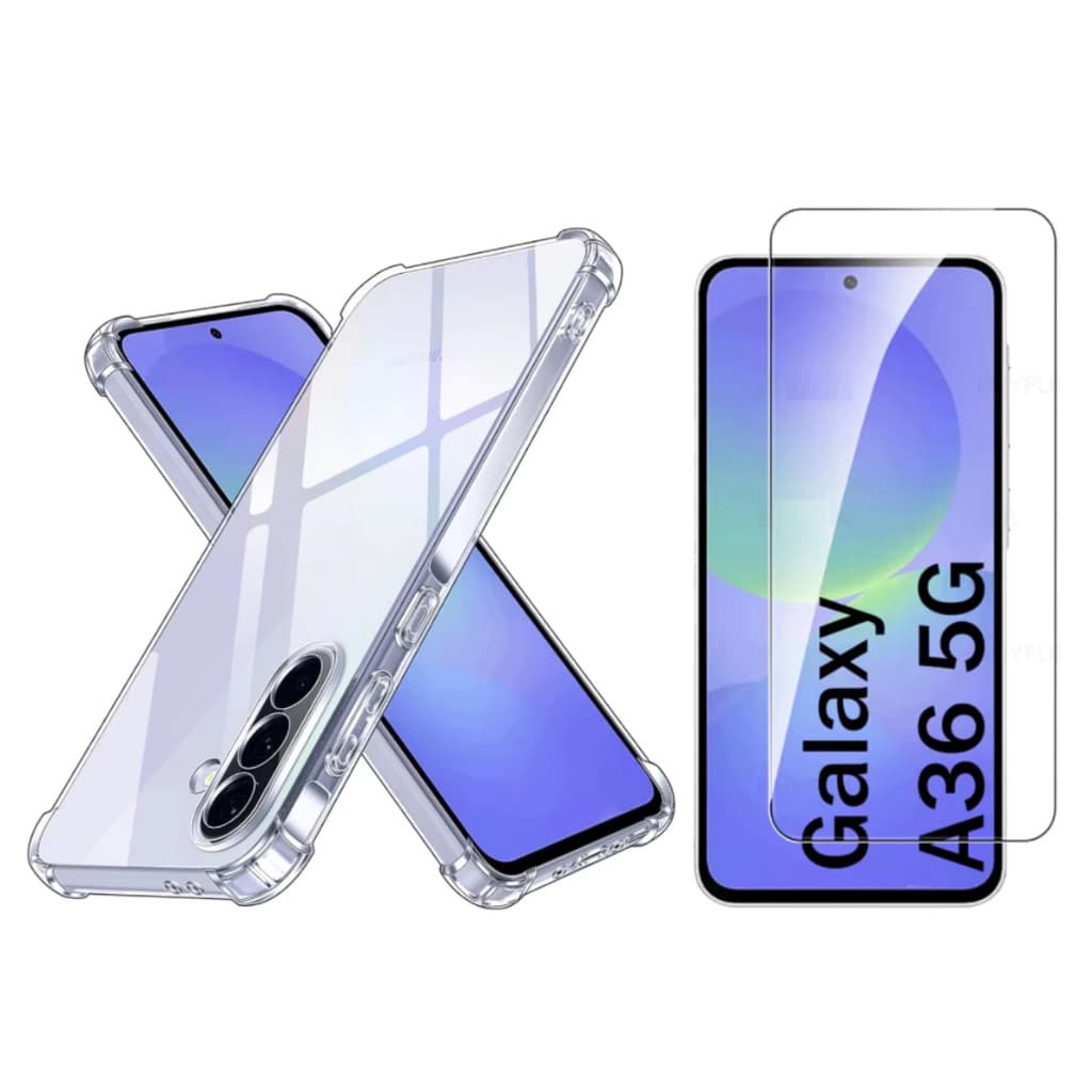 Capa Case Capinha Para Galaxy A36 5G + Película 3D Vidro Temperado