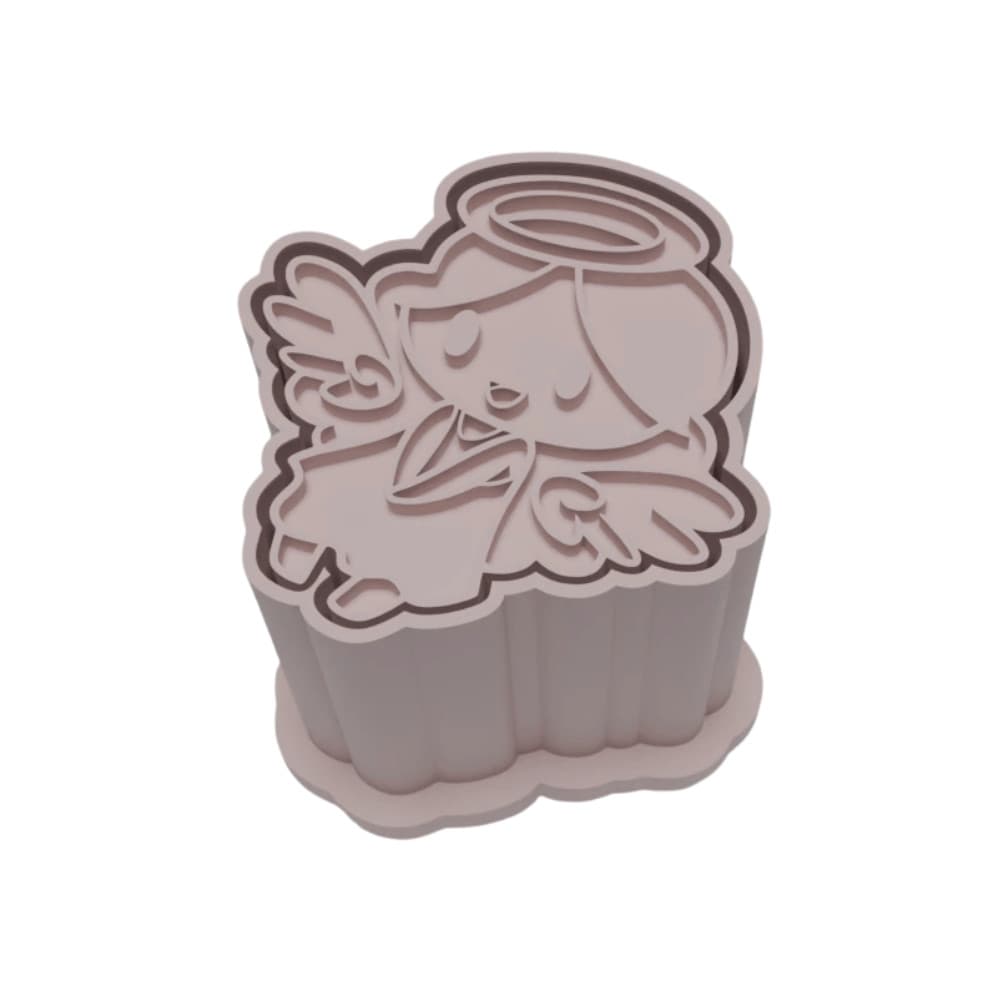 Ejetor Modelador Para Doces ANJO Brigadeiros Docinhos Massa Biscuit Biscoito Resistente Massinha Modelar Pasta Americana