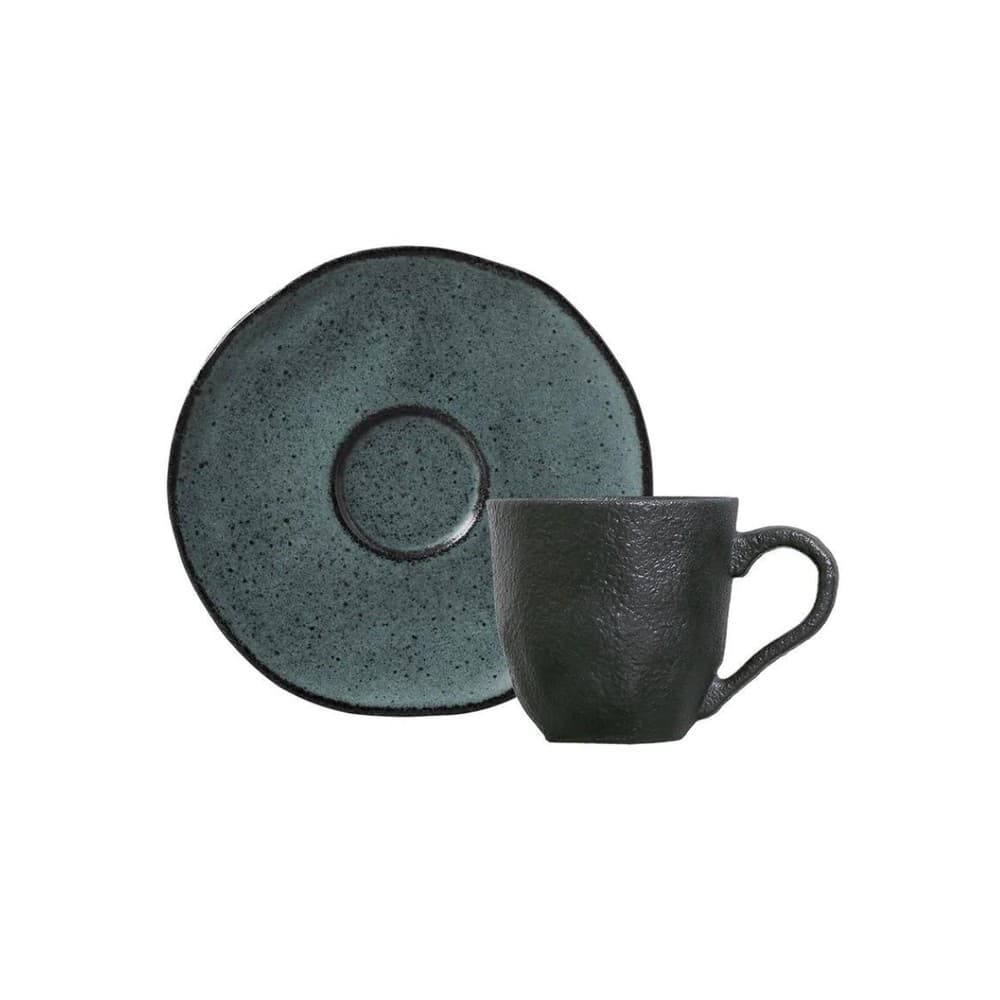 Xicara Café Com Pires 120ml Orgânico Petroleum - Porto Brasil