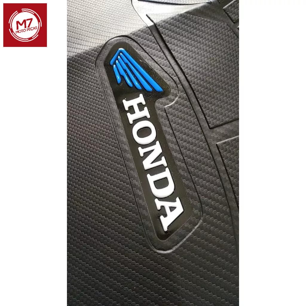 Capa De Banco Moto Emborrachada Honda Cg Fan Titan 125 150 160