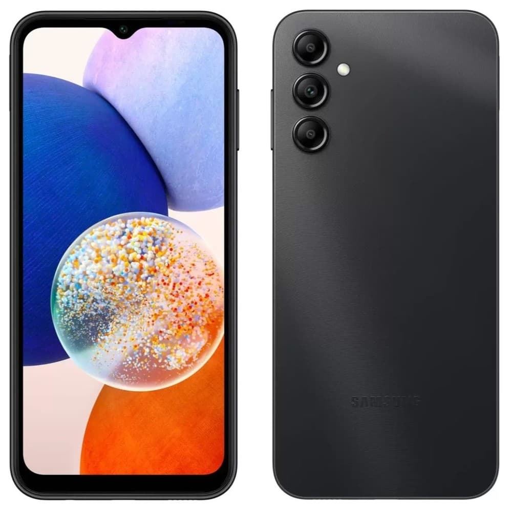 Usado: Samsung A14 128 GB Preto - Sem Touch / Face Id