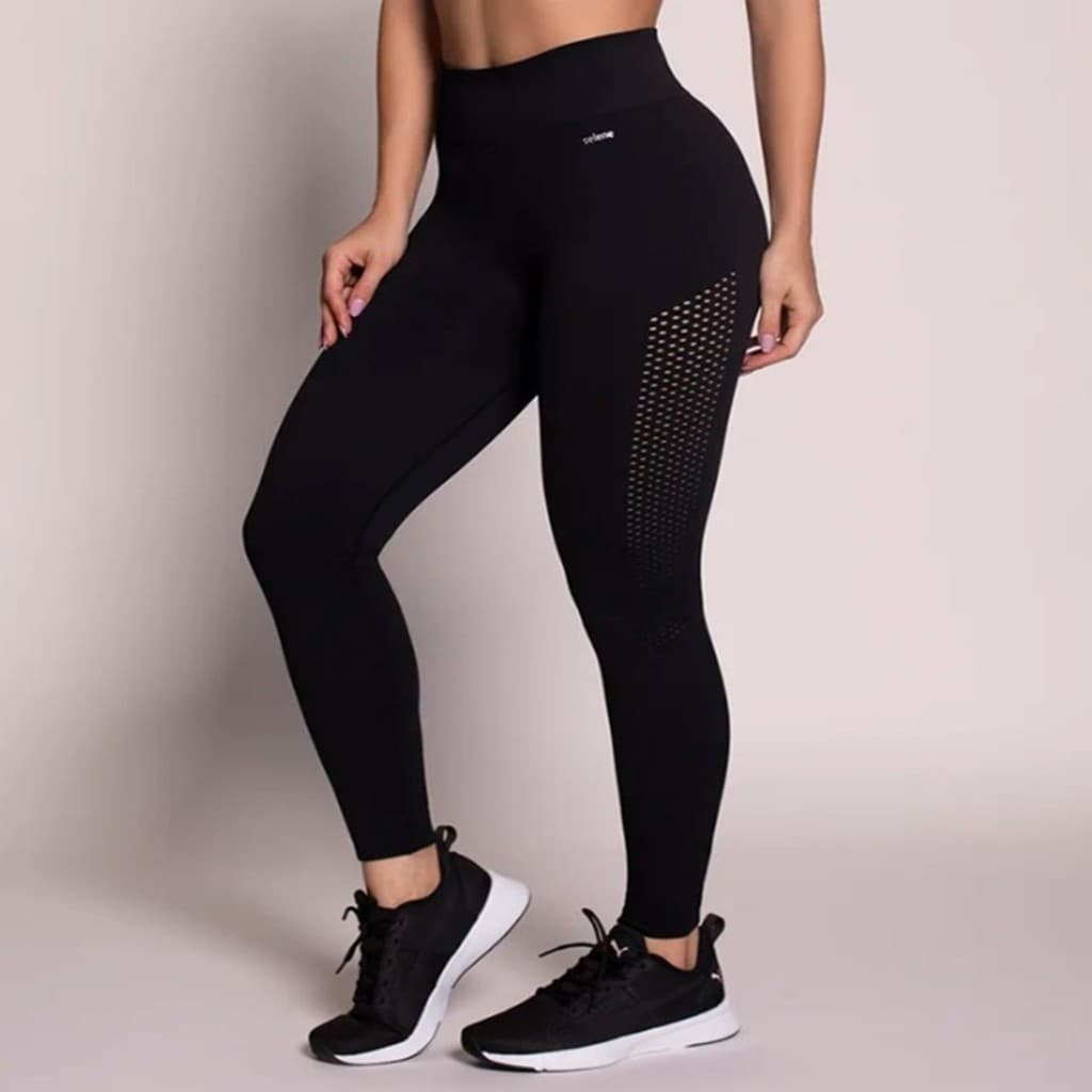 Legging Selene Feminina Sem Costura Fitness Sport Academia
