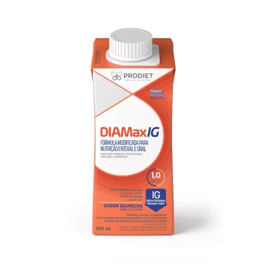DIAMAX IG BAUNILHA 200ML (CAIXA C/04) - PRODIET
