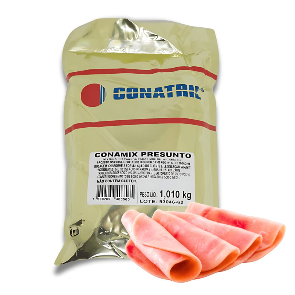 Tempero Presunto Injetados Defumados Tender Condimento Conamix 1Kg - Premium
