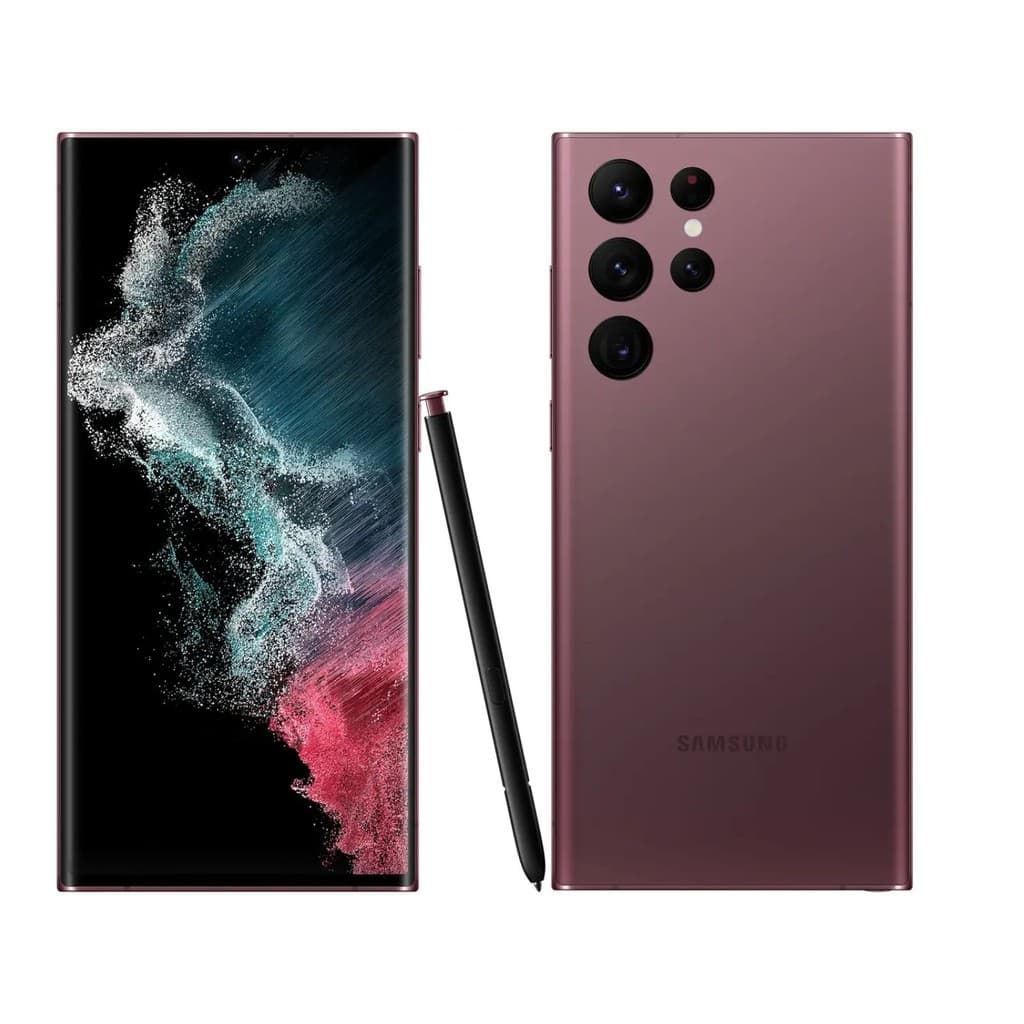 Usado: Samsung S22 Ultra 256 GB Vinho - Regular
