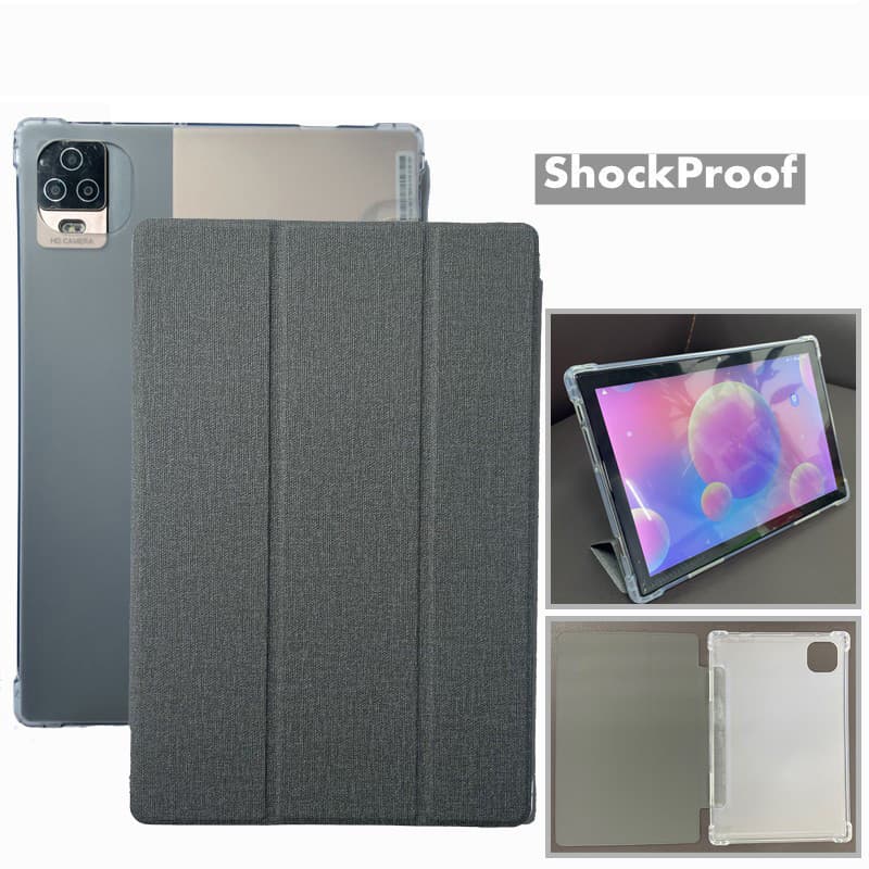 10.1'Capa Universal Para 10 10.1 Polegadas Android Tablet PC Transparente TPU Soft Silicone Protetora Tablets