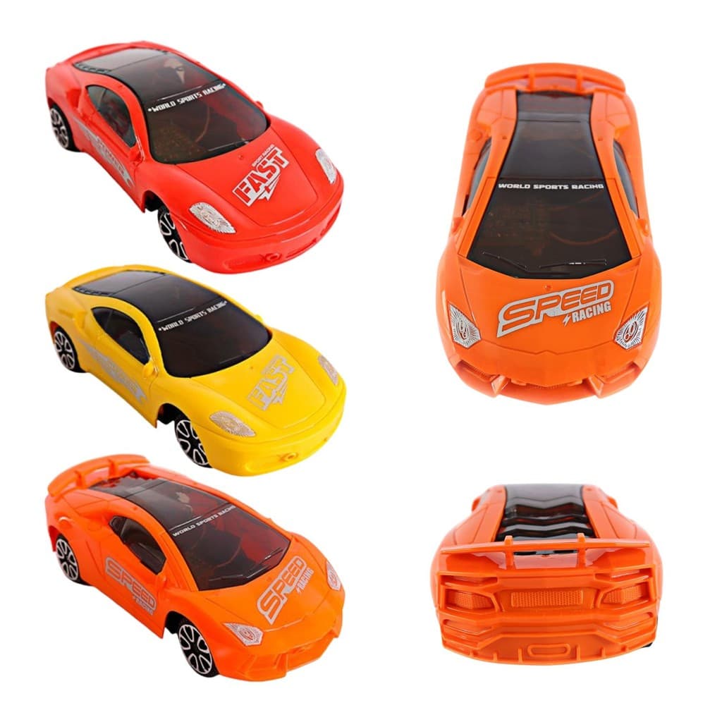 Carrinho com Controle Remoto Brinquedo Infantil Speed Racing com 02 Funções Anda para Frente e dá Ré