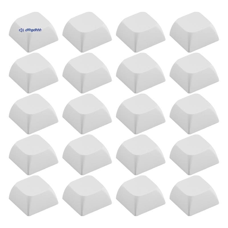 20 Teclas XDA Perfil PBT Keycaps Teclado Mecânico 1U 1X Bola Impressão Em Branco Personalizado Interruptores Mx Altura ,