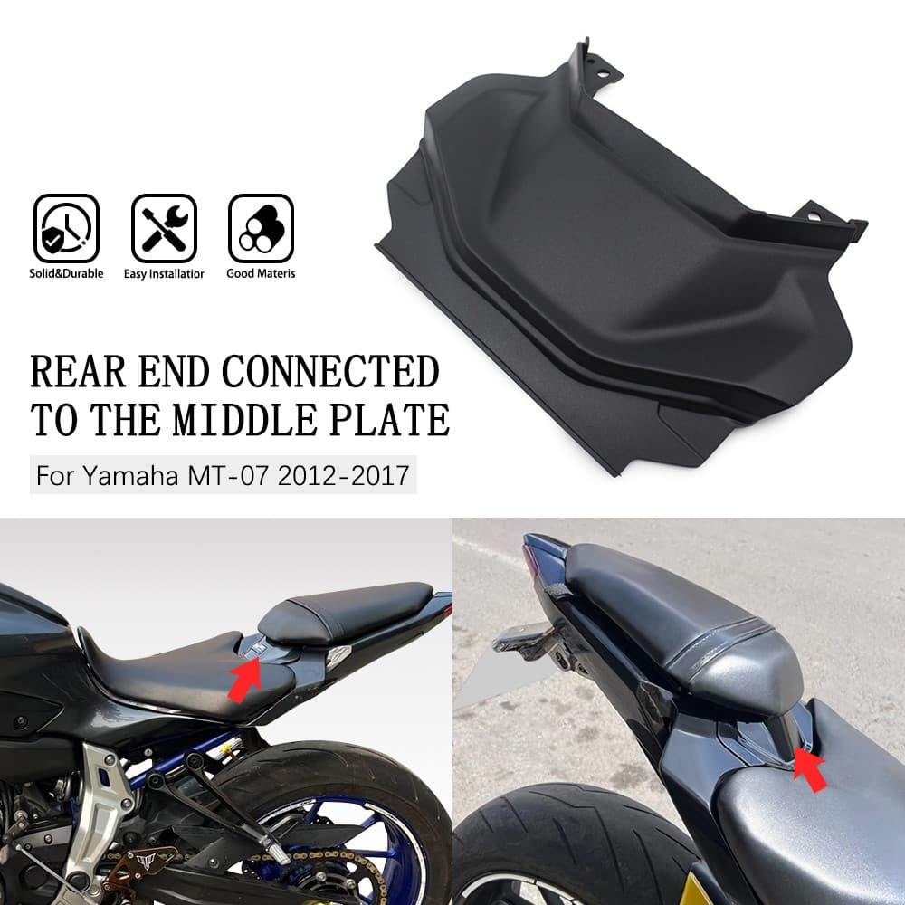 Carenagem Traseira Da Motocicleta Painel Médio Traseiro Centro Assento Apto Para Yamaha MT07 MT-07 FZ07 FZ 07 2014-2017