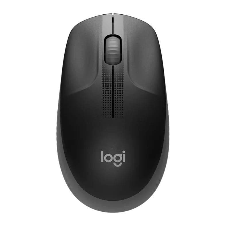 Mouse Sem Fio Logitech  M190 Cinza Carvão Original e Lacrado