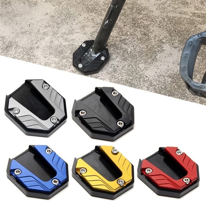 Protetor de Descanso Pezinho Anti-Derrapante Para Moto Universal