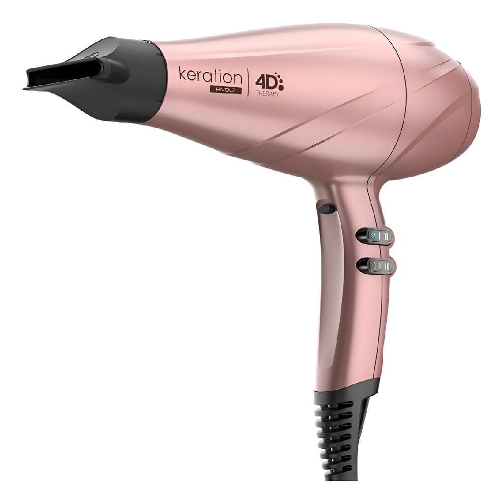 Secador De Cabelo Profissional Gama Italy Keration 4d 2500w Bivolt Potente Para Salão