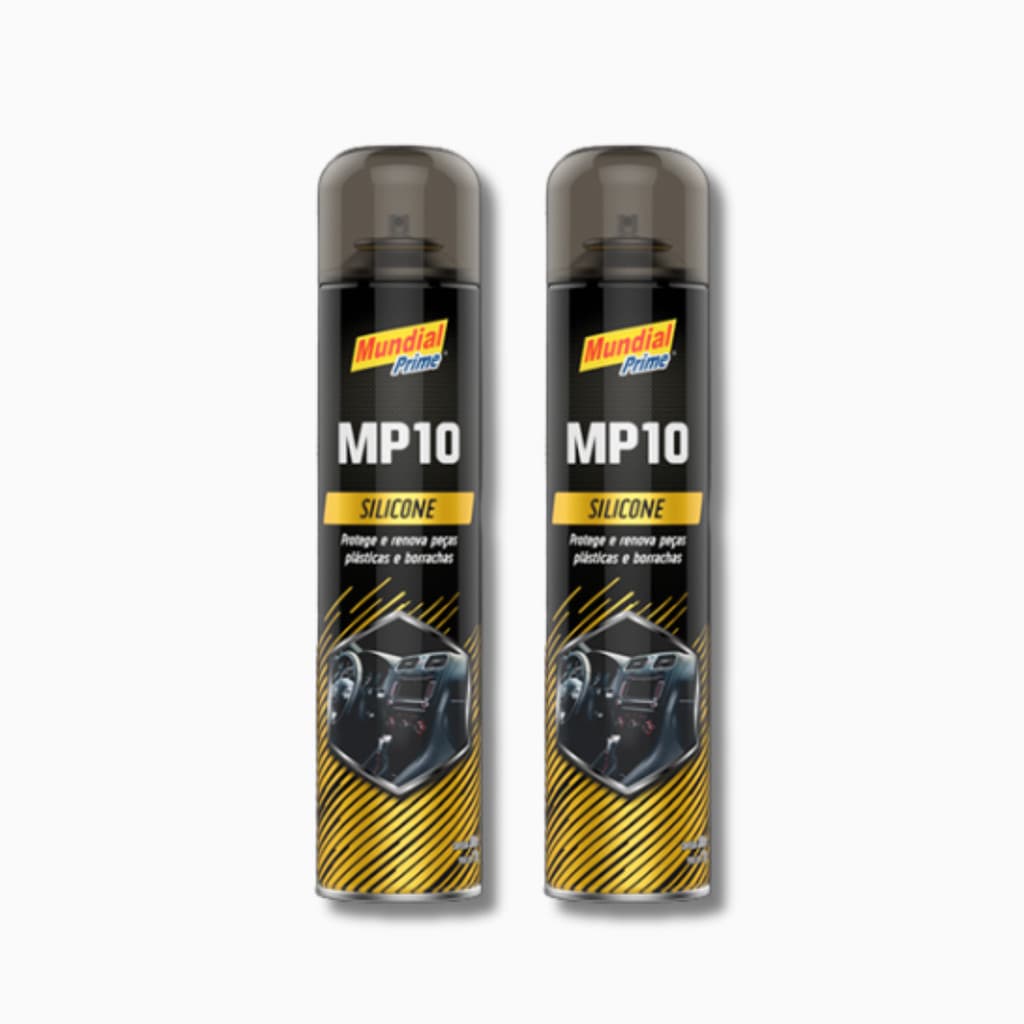Kit c/ 2 Silicone Spray Borracha,Plástico,Painel Carro Tutti Fruti -  Mundial Prime 300ml