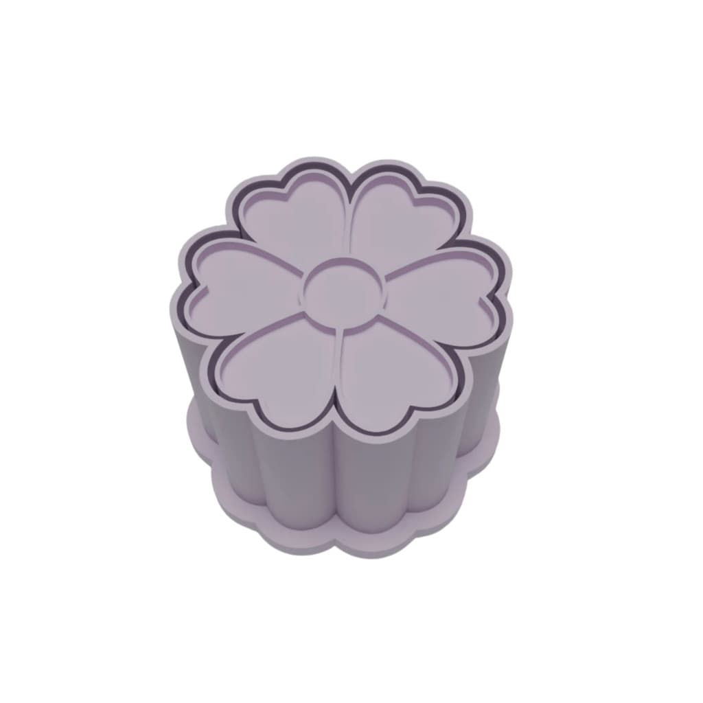 Ejetor Modelador Para Doces FLOR Brigadeiros Docinhos Massa Biscuit Biscoito Resistente Massinha Modelar Pasta Americana