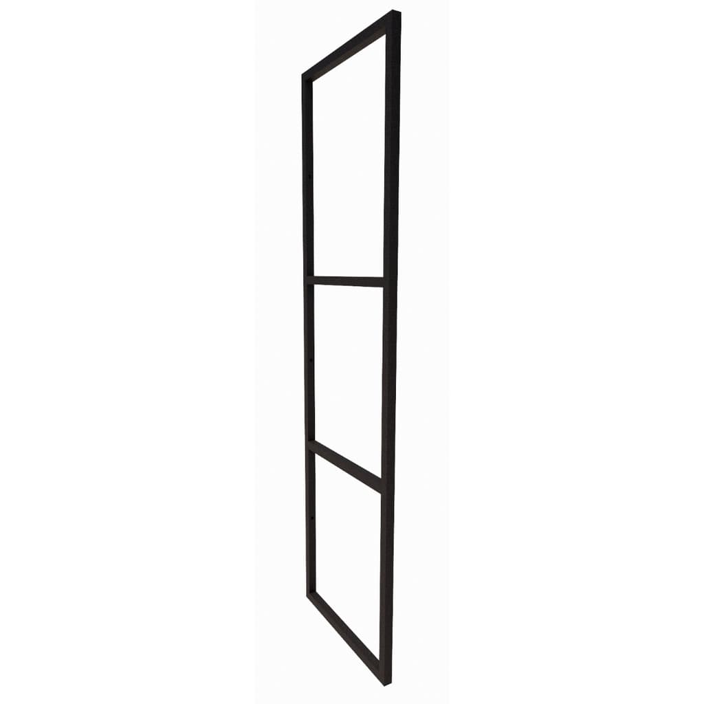 1 suporte prateleira estilo industrial parede teto 100x28cm