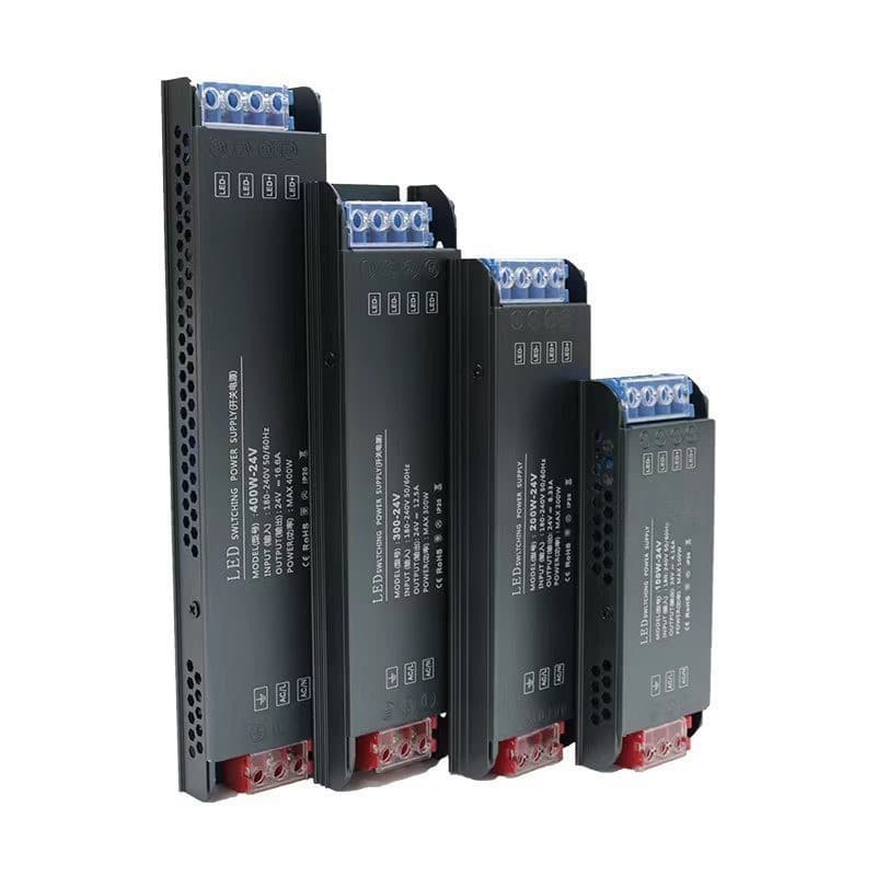 Fonte Chaveada 600w 12V Modelo Slim Fita LED Energia Bivolt Compacta 5A 10A 20A 30A 50A Driver LED