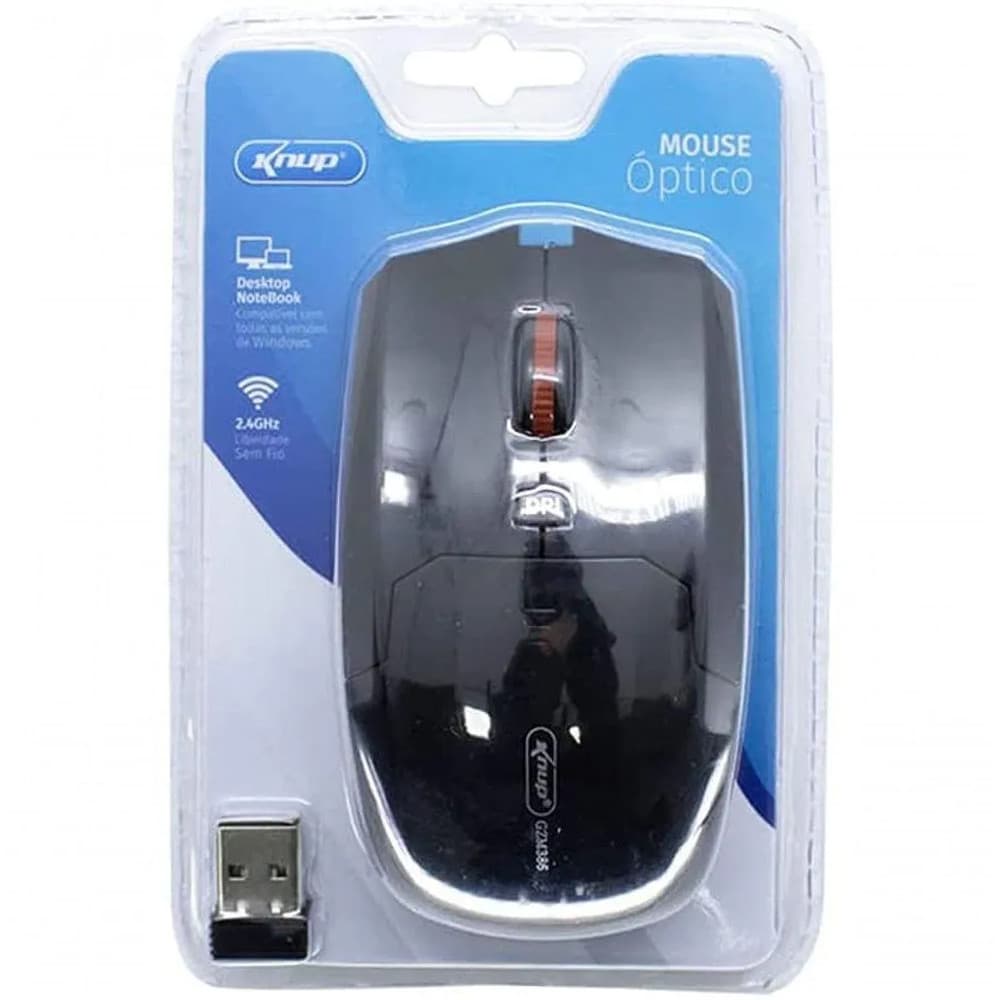 Mouse sem fio 2.4GHz até 1600DPI GZM386